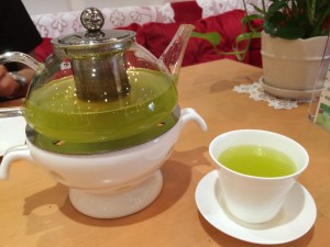 緑茶のフレーバーティー
